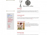karate-loebau.de Webseite Vorschau