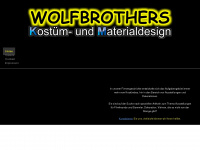 wolfbrothers.de Webseite Vorschau