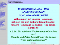 julianenbrunnen.de Webseite Vorschau