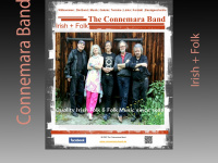 connemara-band.de Webseite Vorschau