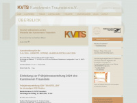 kunstverein-traunstein.de Webseite Vorschau