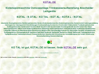 kotal.de Webseite Vorschau