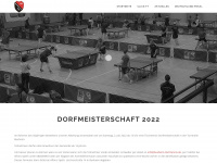 buxheim-tischtennis.de Webseite Vorschau