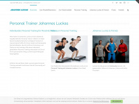 johannes-luckas.com Webseite Vorschau