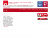 spd-halberstadt.de Webseite Vorschau