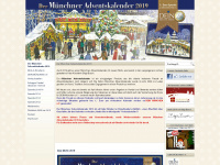 muenchneradventskalender.de Webseite Vorschau