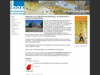 kletterbox.com Webseite Vorschau