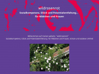 wildrosenrot.de Webseite Vorschau