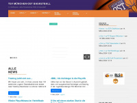 muenchen-ost-basketball.de Webseite Vorschau