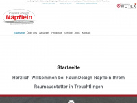 naepflein-raumausstattung.de Webseite Vorschau