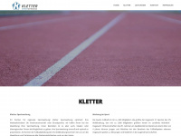 kletter-sportwerbung.de Webseite Vorschau
