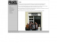 proekel.de Webseite Vorschau