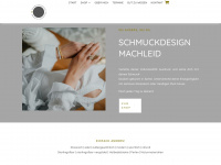 schmuckdesign-machleid.de Webseite Vorschau