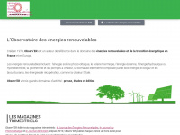 energies-renouvelables.org Webseite Vorschau