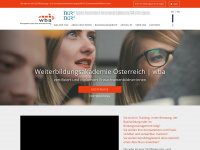 wba.or.at Webseite Vorschau