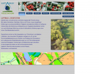 luftbild-vegetation.de Webseite Vorschau