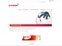 antistax.ch Webseite Vorschau