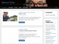 markus-thies.de Webseite Vorschau