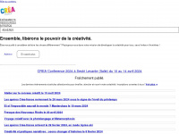 crea-france.fr Webseite Vorschau