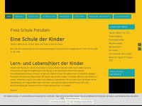 freie-schule-potsdam.de Webseite Vorschau