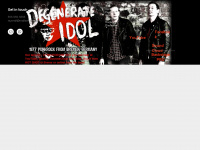 degenerate-idol.com Webseite Vorschau