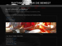 rhythmos.de Webseite Vorschau