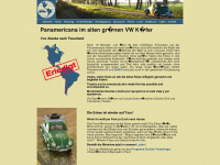 panamericana-im-alten-vw.de Webseite Vorschau