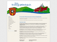 kleingladenbach.de Webseite Vorschau