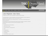 taxideutschland.eu Webseite Vorschau