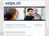 asipa.ch Webseite Vorschau