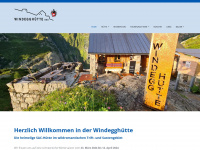 windegghuette.ch Webseite Vorschau