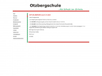 otzbergschule.de Webseite Vorschau