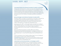 xaml-wpf.net Webseite Vorschau