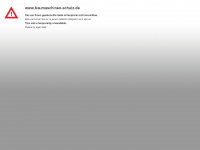 baumaschinen-schulz.de Webseite Vorschau