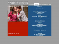 theater-holzhausen.at Webseite Vorschau