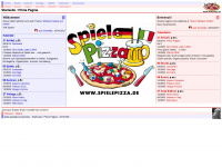spielepizza.de Webseite Vorschau