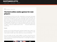 davitamon-lotto.com Webseite Vorschau