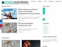 power-guestbook.de Webseite Vorschau