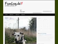 famlog.de Webseite Vorschau