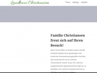 landhaus-christiansen.de Webseite Vorschau