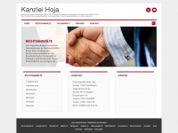 kanzlei-hoja.de Webseite Vorschau