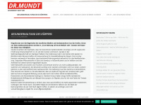 dr-w-mundt.de Webseite Vorschau