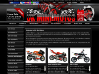 uk-mini-motos.co.uk Webseite Vorschau