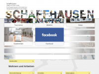 schaffhausen.ch Webseite Vorschau