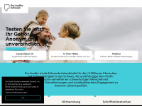 pro-audito.ch Webseite Vorschau