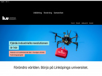 ifm.liu.se Webseite Vorschau