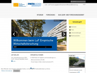 ewifo.rwth-aachen.de Webseite Vorschau