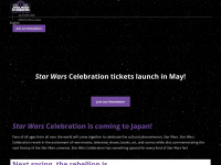 starwarscelebration.com Webseite Vorschau