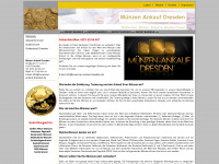muenzen-ankauf-dresden.de Webseite Vorschau