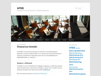 apbb.de Webseite Vorschau